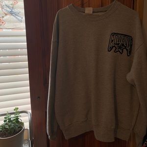 vintage cowboys crewneck
